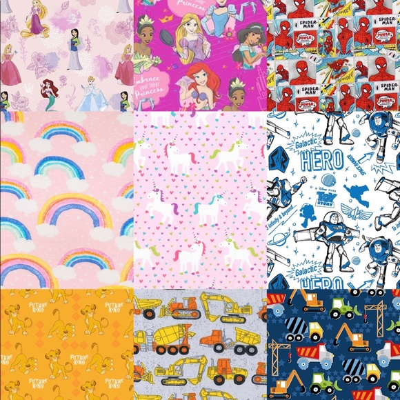 Kids DISNEY CHARACTERS Face Mask w/Filter Pocket - Picture 2 of 15